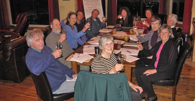 Members of Harbourside signing the 	agreement to purchase the site.